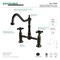 Kingston Brass KS1175PKX Duchess Bridge Kitchen Faucet, Oil Rubbed Bronze KS1175PKX - alternate 4